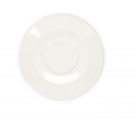 Schotel wit 16 cm voor 28cl kop Barista