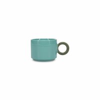 Kop 28 cl blauw groen Lou