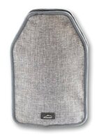 Wijnkoeler denim grijs 15 x 23 cm