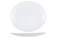 Steak/vis bord 27x30 cm ovaal Essentials