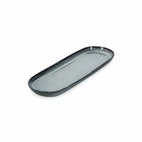 Schaal 38,5 x 14 cm Meridian groen/blauw