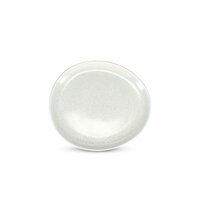 Bord ovaal 21 x 18,5 cm White Frost Ceres