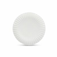 Bord 25 cm Bloom white