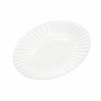 Serveerschaal 36,5x25 cm Bloom White