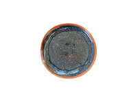 Jersey melamine bord rond bruin 16 cm