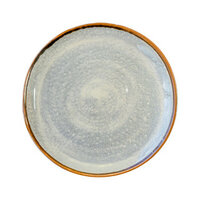 Jersey melamine bord rond grijs 27 cm