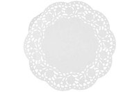 Kantpapier 14 cm rond 24 st