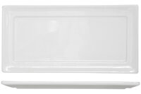 Rechthoekig bord Kara 18x36,5 cm