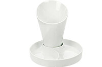 Frietzak met onderbord 15,5 cm