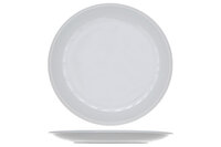 Rond plat bord 30,5 cm Pleasure White