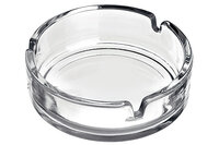 Asbak transparant 10,6 cm