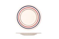 Plat bord Cucina strepen 28 cm