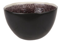 Kom 14 cm Laguna Viola zwart donkerpaars