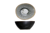 Schaaltje 10,5 cm Laguna Blue Grey blauwgrijs zwart