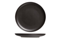 Bord rond zwart 23,3 cm Okinawa