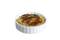 Creme brulee schaaltje 120mm ribbel