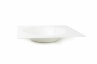Diep bord vierkant met rand 27 cm Yong Verso