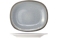 Dessertbord ovaal 19,5 x 23,5 cm Fez Blue
