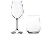 Glazenset Restaurant 8-delig wijnglazen en tumblers