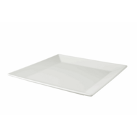 Bord vierkant 27 cm White Delight Palmer