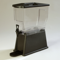 Drankdispenser 11,4 liter zwart Trimline
