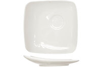 Schotel vierkant espresso 12 cm Buffet