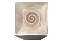 Plat bord vierkant 26 cm Volcano