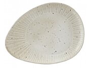 Bord ovaal 34 cm Rustico Oyster