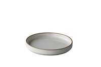 Bordje 15 cm lage opstaande rand Q Authentic Japan Wit