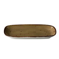 Bord rechthoek zand 24,7 cm Q Authentic