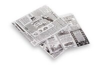 Vetvrij papier hamburger zakje Times 500 stuks