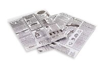 Vetvrij papier hamburger zakje klein Times 1000 stuks