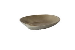 Schelp bord Sand 23 cm Raw by RBC