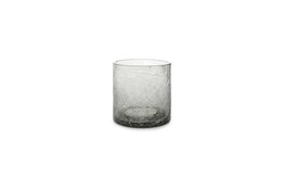 Tumbler glas 22 cl Grey Crackle