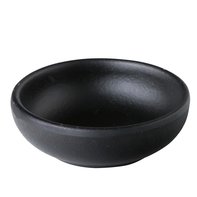 Sauskom 7,5 cm zwart melamine 