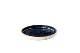 Bord opstaande rand 20,5 cm blauw Jersey