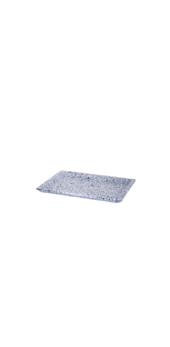 Rechthoekig Bord Melamine 24,5 x 17,5 cm Moonstone