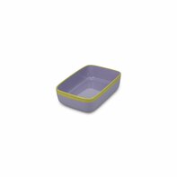 Ovenschaal paars, groen 22,5 cm x 15 cm Duo
