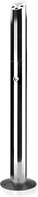 Vloer sigarettenzuil inox 92 x 8 cm