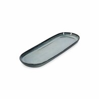 Schaal 38,5 x 14 cm Meridian groen/blauw