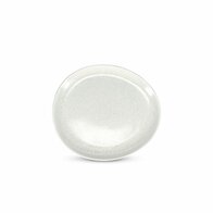 Bord ovaal 21 x 18,5 cm White Frost Ceres