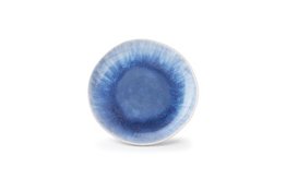 Plat bord 27,5 cm blauw Yong Monte