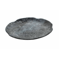 Bord 25,5 cm Endure Melamine zwart-marmer