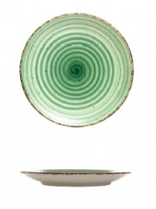 Gural Ent Plat bord groen 21 cm
