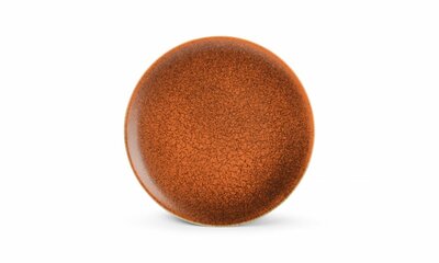 Plat bord 25 cm Ash Oranje