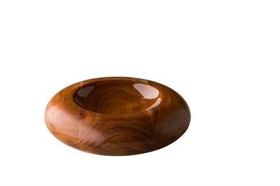 Donut bord 17 cm eikenhout Shapes