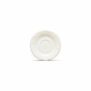 Schotel 16,5 cm Retro gouden rand