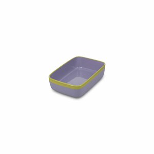 Ovenschaal paars, groen 22,5 cm x 15 cm Duo