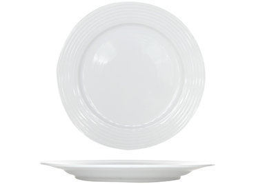 Linea white plat bord 25,5 cm Cosy & Trendy.