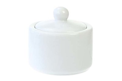 Everyday White suikerpot met deksel ∅95mm